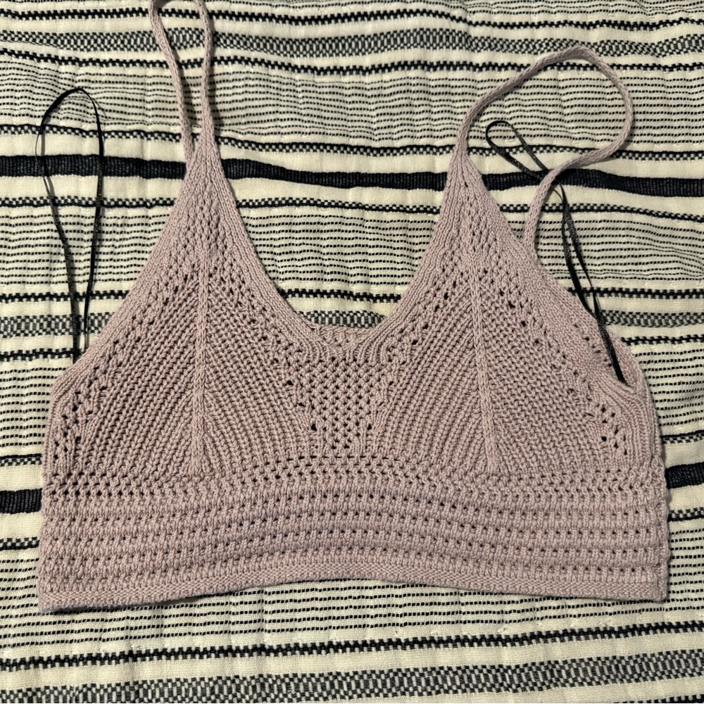 Double Zero Tan Knit Top